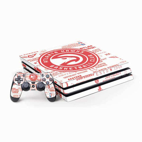 NBA Atlanta Hawks Blast PS4 Pro Bundle Skin