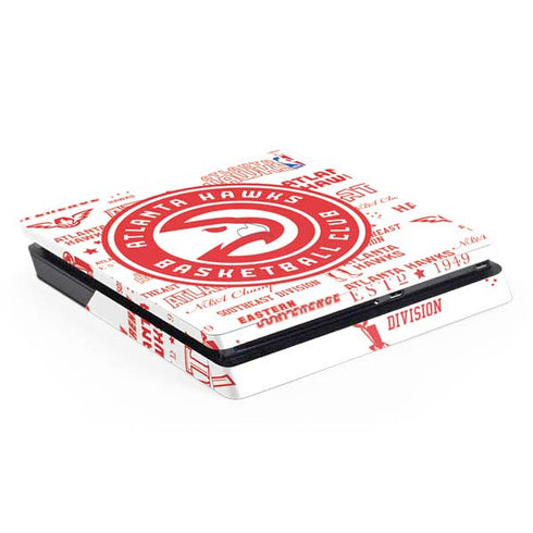 NBA Atlanta Hawks Blast PS4 Slim Skin