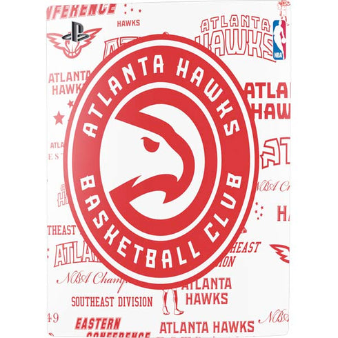 NBA Atlanta Hawks Blast PS5 Console Skin
