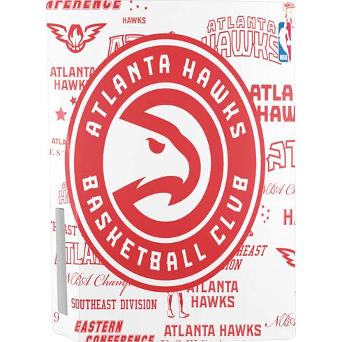 NBA Atlanta Hawks Blast PS5 Console Skin