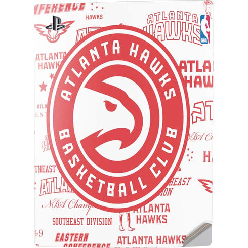 NBA Atlanta Hawks Blast PS5 Digital Edition Console Skin