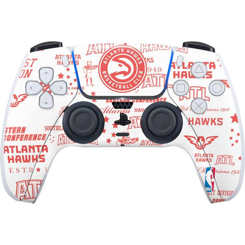 NBA Atlanta Hawks Blast PS5 Controller Skin