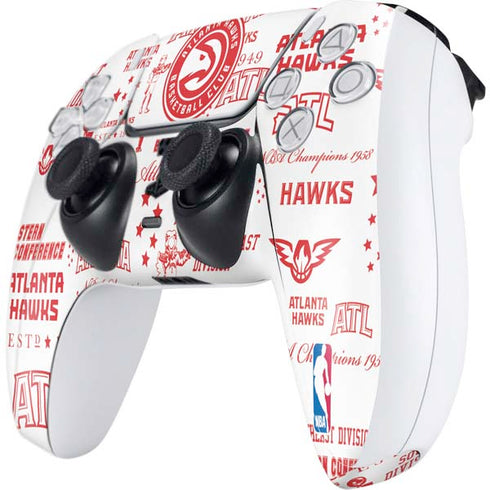 NBA Atlanta Hawks Blast PS5 Controller Skin