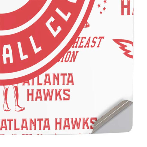 NBA Atlanta Hawks Blast PS5 Slim Disk Console Skin