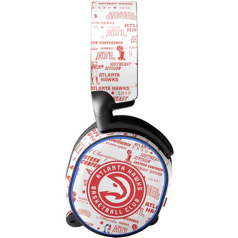 NBA Atlanta Hawks Blast SteelSeries Arctis 3 Skin