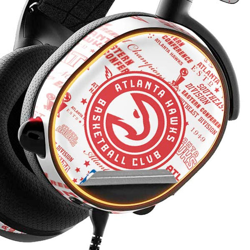 NBA Atlanta Hawks Blast SteelSeries Arctis 5 Skin