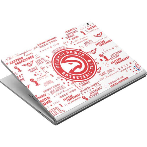 NBA Atlanta Hawks Blast Surface Book Skin