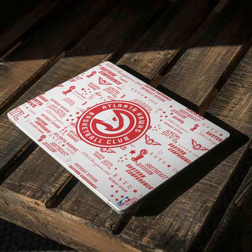NBA Atlanta Hawks Blast Surface Laptop 2 Skin