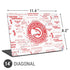 NBA Atlanta Hawks Blast Universal Laptop 14in (11.4 x 8.2in) Skin