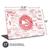 NBA Atlanta Hawks Blast Universal Laptop 17in (13.8 x 10in) Skin
