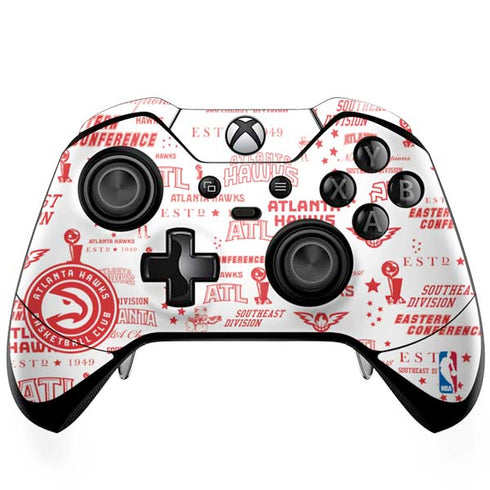 NBA Atlanta Hawks Blast Xbox One Elite Controller Skin