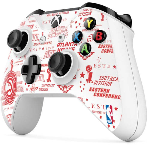 NBA Atlanta Hawks Blast Xbox One S Controller Skin
