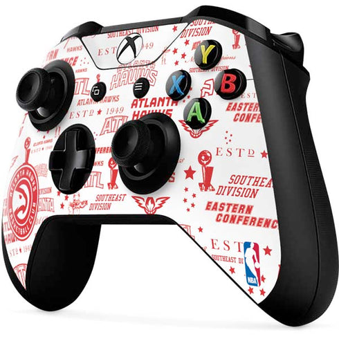 NBA Atlanta Hawks Blast Xbox One X Controller Skin