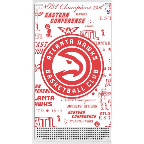 NBA Atlanta Hawks Blast Xbox Series S Console Skin