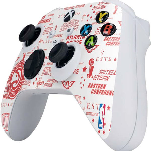 NBA Atlanta Hawks Blast Xbox Series S Controller Skin