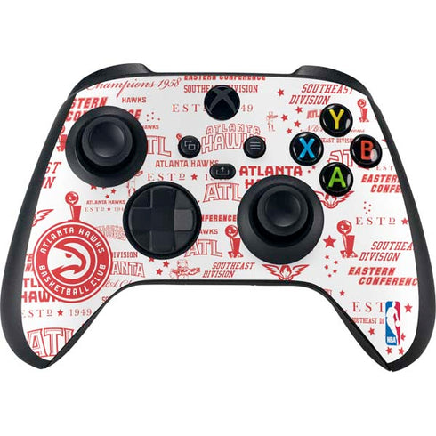 NBA Atlanta Hawks Blast Xbox Series X Controller Skin