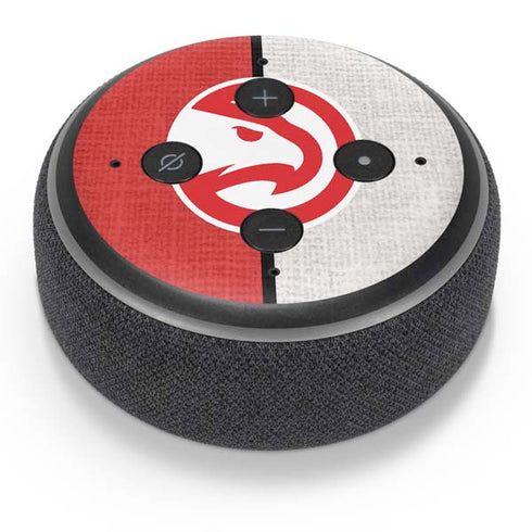 NBA Atlanta Hawks Canvas Amazon Echo Dot Skin