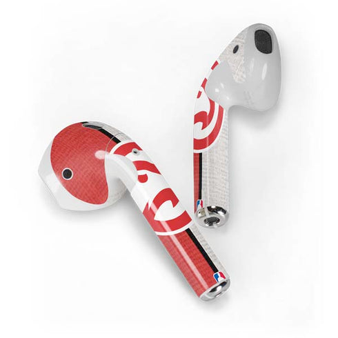 NBA Atlanta Hawks Canvas Apple AirPods Skin