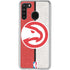 NBA Atlanta Hawks Canvas Galaxy A21 Clear Case