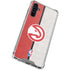 NBA Atlanta Hawks Canvas Galaxy A54 5G Clear Case