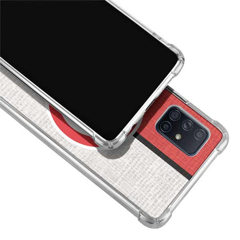 NBA Atlanta Hawks Canvas Galaxy A71 5G Clear Case