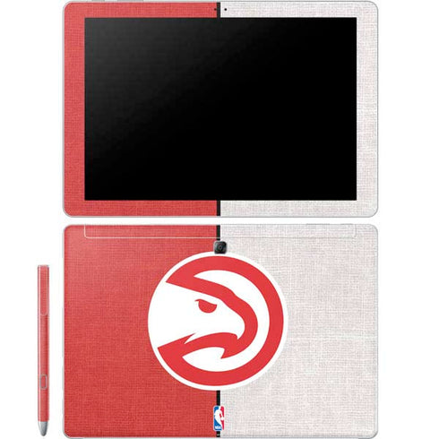 NBA Atlanta Hawks Canvas Galaxy Book 12in Skin