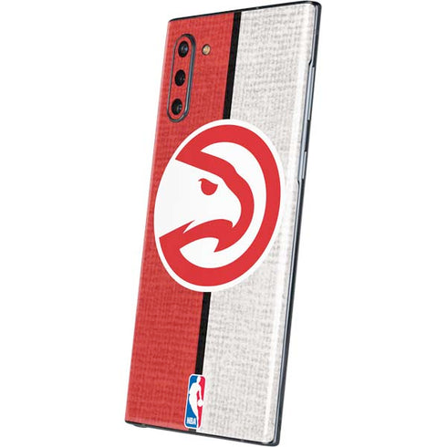 NBA Atlanta Hawks Canvas Galaxy Note 10 Skin