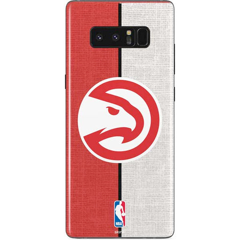 NBA Atlanta Hawks Canvas Galaxy Note 8 Skin