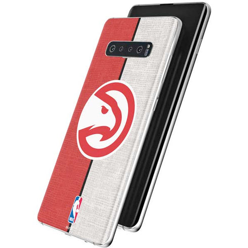 NBA Atlanta Hawks Canvas Galaxy S10 Plus Skin