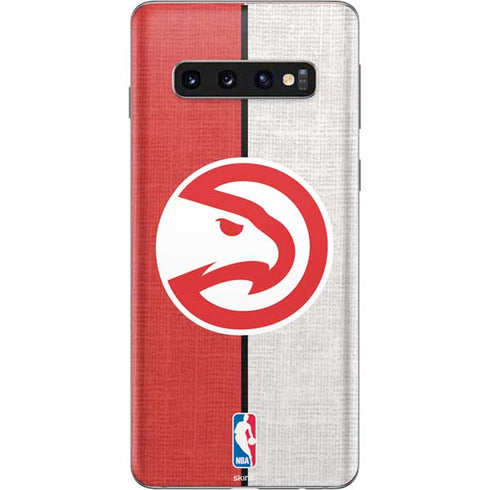 NBA Atlanta Hawks Canvas Galaxy S10 Skin