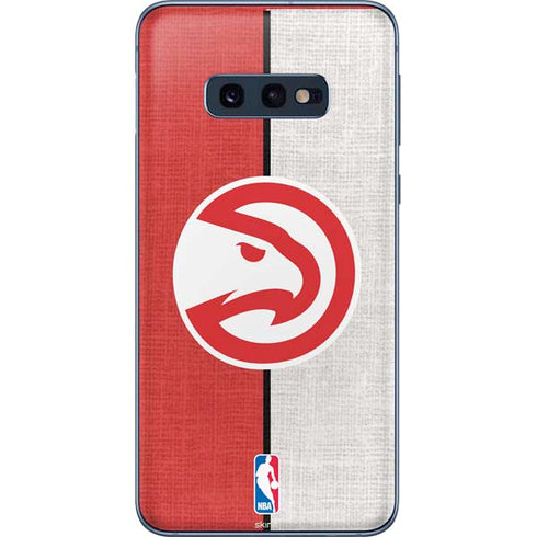 NBA Atlanta Hawks Canvas Galaxy S10e Skin