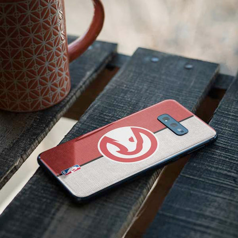 NBA Atlanta Hawks Canvas Galaxy S10e Skin