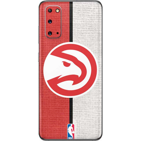 NBA Atlanta Hawks Canvas Galaxy S20 Skin
