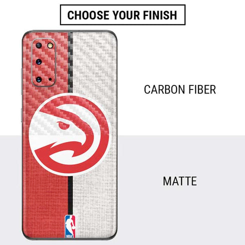 NBA Atlanta Hawks Canvas Galaxy S20 Skin