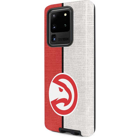 NBA Atlanta Hawks Canvas Galaxy S20 Ultra 5G Pro Case