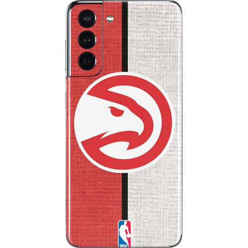 NBA Atlanta Hawks Canvas Galaxy S21 5G Skin