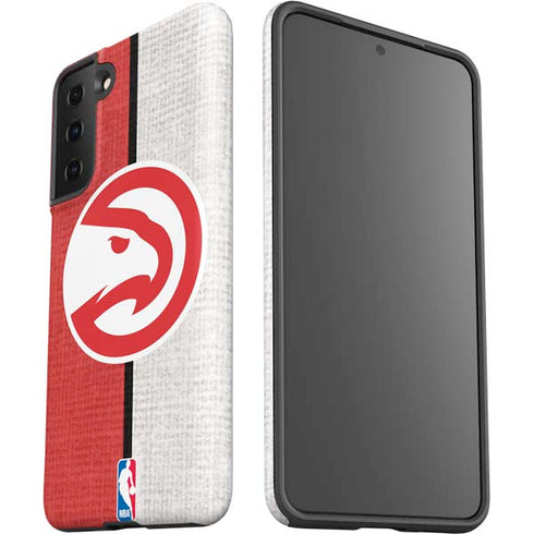 NBA Atlanta Hawks Canvas Galaxy S21 Plus 5G Pro Case