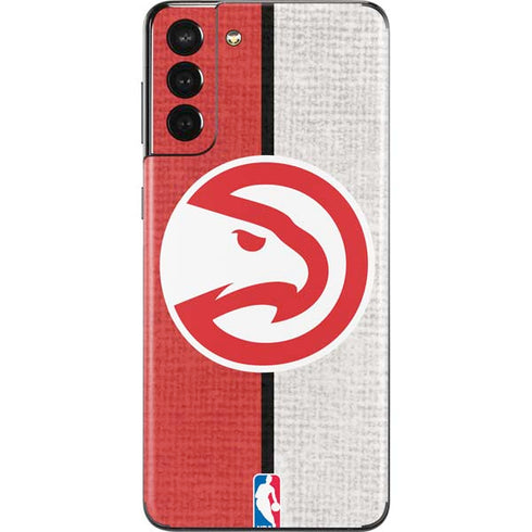 NBA Atlanta Hawks Canvas Galaxy S21 Plus 5G Skin