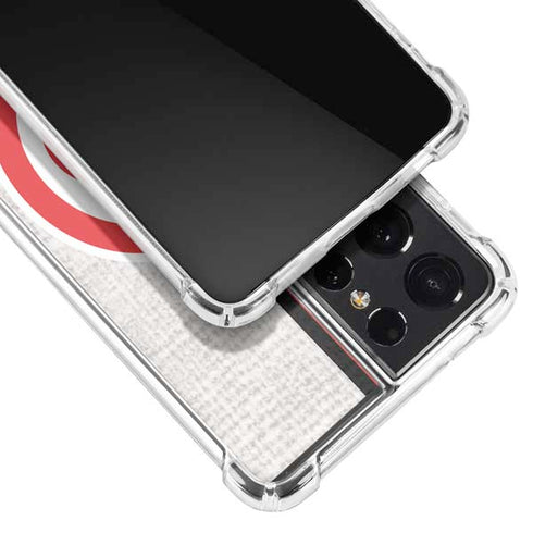 NBA Atlanta Hawks Canvas Galaxy S21 Ultra 5G Clear Case