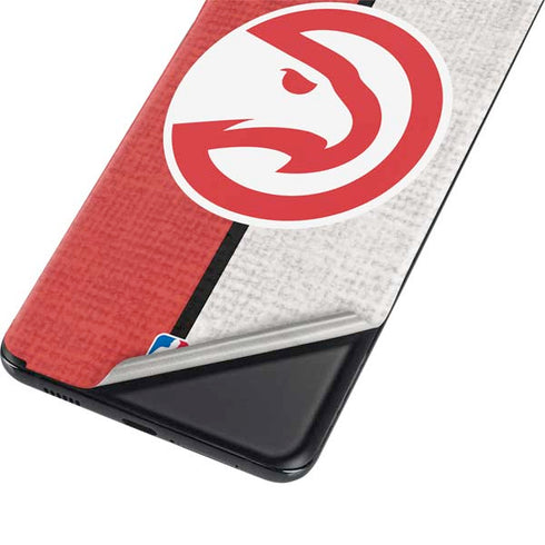 NBA Atlanta Hawks Canvas Galaxy S21 Ultra 5G Skin