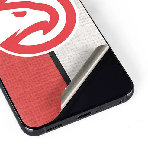 NBA Atlanta Hawks Canvas Galaxy S22 Plus Skin