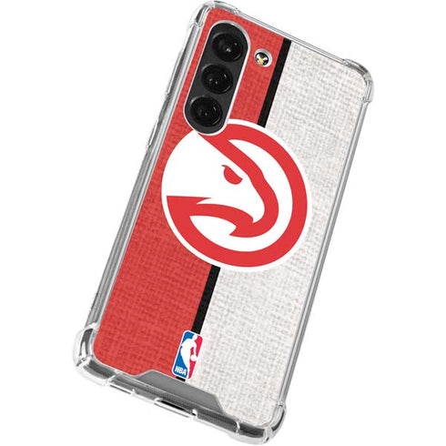 NBA Atlanta Hawks Canvas Galaxy S23 Clear Case