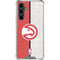 NBA Atlanta Hawks Canvas Galaxy S23 FE Clear Case