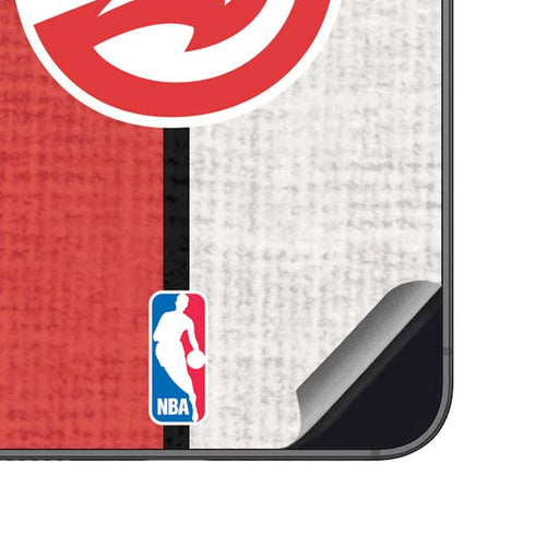 NBA Atlanta Hawks Canvas Galaxy S23 FE Skin