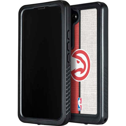 NBA Atlanta Hawks Canvas Galaxy S23 Plus Waterproof Case