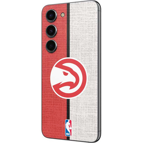 NBA Atlanta Hawks Canvas Galaxy S23 Skin