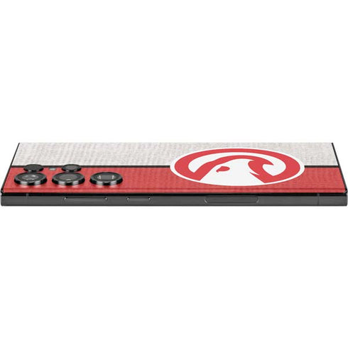 NBA Atlanta Hawks Canvas Galaxy S23 Ultra Skin