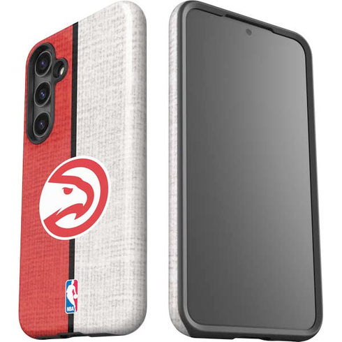 NBA Atlanta Hawks Canvas Galaxy S24 Impact Case