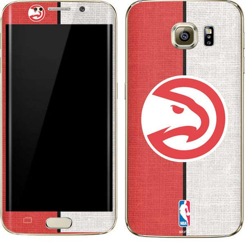 NBA Atlanta Hawks Canvas Galaxy S7 Edge Skin
