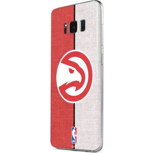 NBA Atlanta Hawks Canvas Galaxy S8 Skin